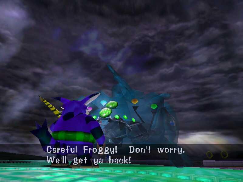captura de tela de sonic adventure